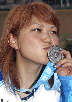 Speed skater Osuga takes silver in Asian Games cycling